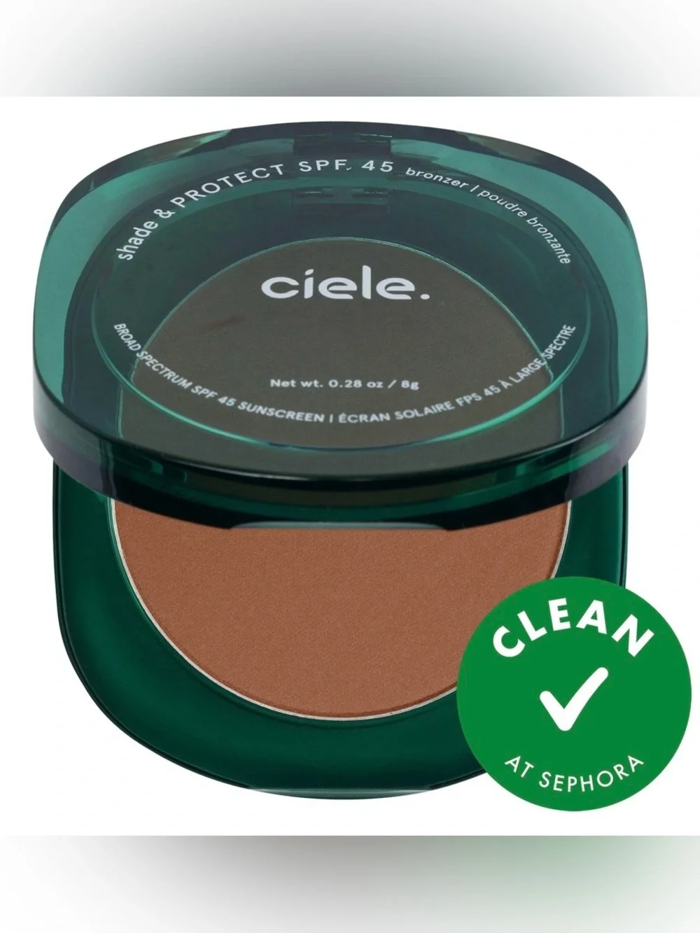 CIELE shade & PROTECT SPF 45+ powder bronzer - Caymans